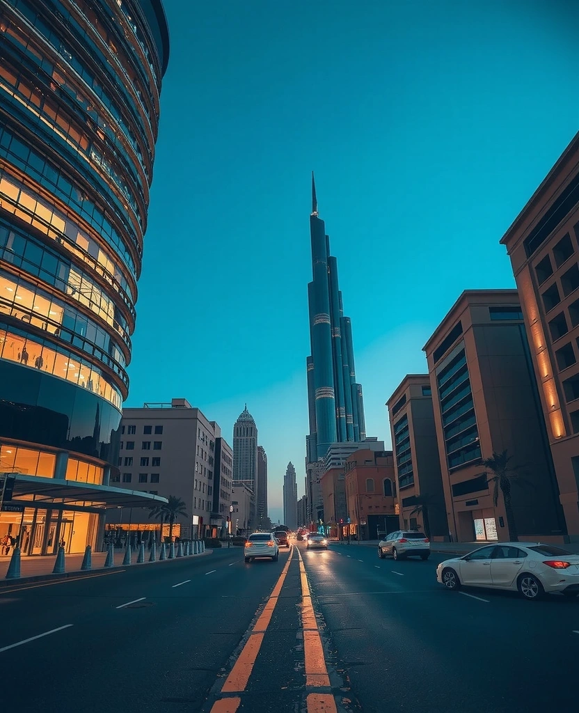 Doha Digital Skyline